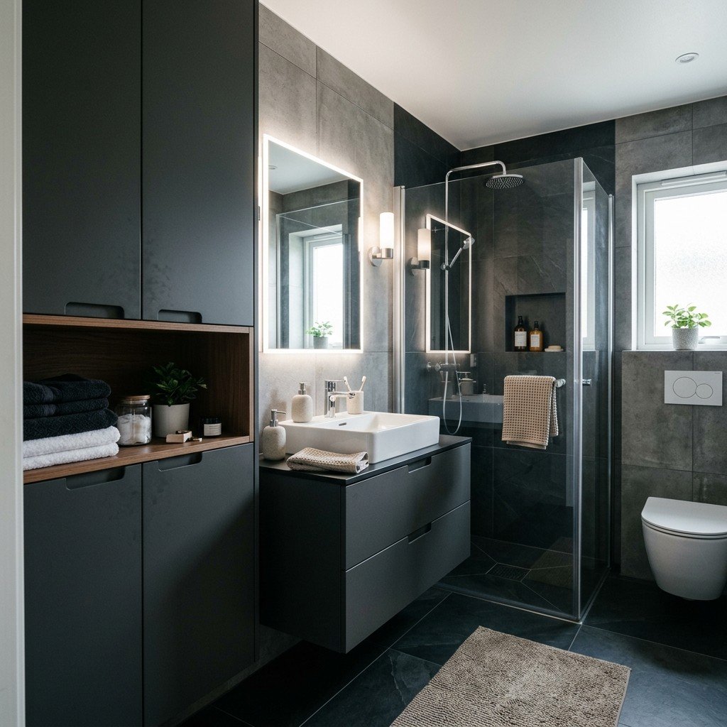Monochrome Bathroom &mdash; Bathroom Interior Designs